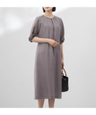 【ジェイ プレス/J.PRESS】の【洗える】ブライトスパンボイル ワンピース グレージュ系|ID: prp329100004850681 ipo3291000000035556991