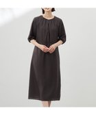 【ジェイ プレス/J.PRESS】の【洗える】ブライトスパンボイル ワンピース ダークブラウン系|ID: prp329100004850681 ipo3291000000035556993