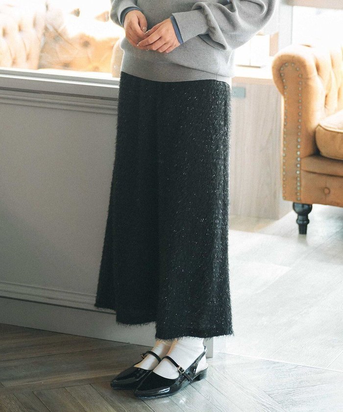 【フェルゥ/Feroux】のシャギーナロー スカート インテリア・キッズ・メンズ・レディースファッション・服の通販 founy(ファニー) https://founy.com/ ファッション Fashion レディースファッション Fashion for Women スカート Skirts カットソー Cut and Sewn Top シンプル Simple, Minimal スウェット / スエット Sweatshirt, Sweatwear フェミニン Feminine, Girly リラックス Relax, Relaxed Fit 今季 This Season, Current Season A/W・秋冬 Autumn/Winter |ID: prp329100004850684 ipo3291000000035557096