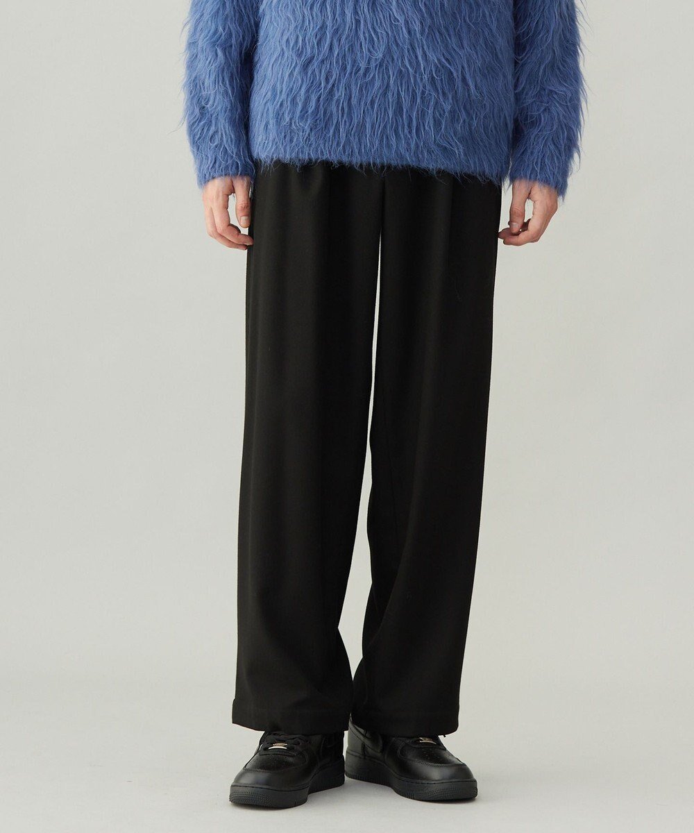 【アンフィーロ/UNFILO / MEN】のフラノライク イージーパンツ 24年秋冬商品 インテリア・キッズ・メンズ・レディースファッション・服の通販 founy(ファニー) 　ファッション　Fashion　レディースファッション　Fashion for Women　パンツ　Pants & Trousers　ショート　Short, Short Length　ストレッチ　Stretch, Stretchy Fabric　ブルゾン　Blouson, Bomber Jacket　冬　Winter / This Winter　A/W・秋冬　Autumn/Winter　ブラック|ID: prp329100004850704 ipo3291000000035557947