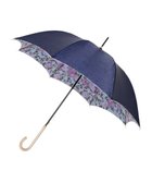 【ムーンバット/MOONBAT】のmila schon (ミラショーン) 長傘 内側花プリント 人気、トレンドファッション・服の通販 founy(ファニー) ファッション Fashion レディースファッション Fashion for Women レイングッズ・傘・晴雨兼用傘 Umbrellas & Rain Gear イタリア Italy エレガント 上品 Elegant シンプル Simple, Minimal フェミニン Feminine, Girly フラワー Flower, Floral プリント Print, Printed Pattern メタル Metal, Metal Parts 傘 Umbrella, Parasol 無地 Plain, Solid Color thumbnail ネイビーブルー|ID: prp329100004850722 ipo3291000000035558606