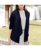 【ティアクラッセ/Tiaclasse】の【洗える】ドレープカーディガン ネイビー|ID: prp329100004850734 ipo3291000000035559202