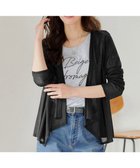 【ティアクラッセ/Tiaclasse】の【洗える】ドレープカーディガン ブラック|ID: prp329100004850734 ipo3291000000035559207