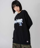【ウィゴー/WEGO】の【ユニセックス着用ITEM/MLサイズ展開】別注BENDAVISバブルロゴプルオーバー ブラック|ID: prp329100004850736 ipo3291000000035559363
