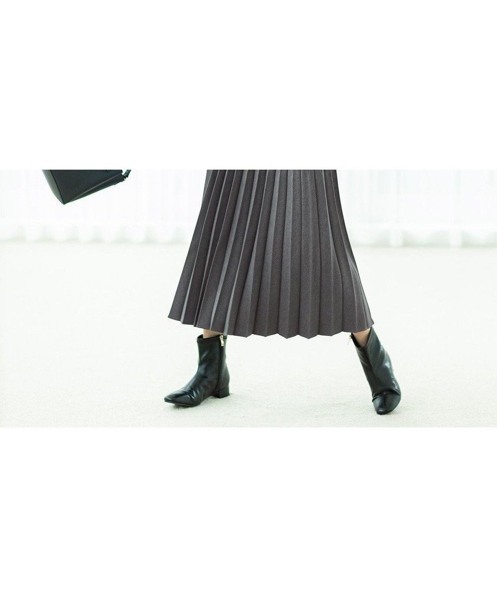 【エニー/ANY】の【10色展開/ウエストゴム】ウーリッシュフラノ プリーツスカート インテリア・キッズ・メンズ・レディースファッション・服の通販 founy(ファニー) 　ファッション　Fashion　レディースファッション　Fashion for Women　スカート　Skirts　プリーツスカート / 上品フェミニンスタイル　Pleated Skirts　人気　Popular, Best Seller　フェミニン　Feminine, Girly　フレア　Flare, Flared　プリーツ　Pleats, Pleated　A/W・秋冬　Autumn/Winter　エレガント 上品　Elegant　グレー|ID: prp329100004850750 ipo3291000000035560461