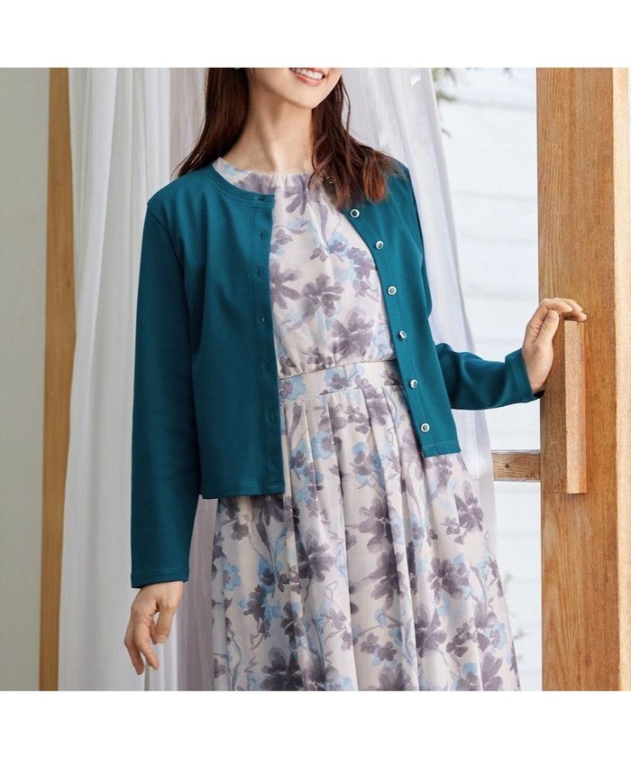 【ティアクラッセ/Tiaclasse】の【小倉優子さん着用・洗える・接触冷感・汗ジミ防止】“サマさまカットソー”フレームボタンカーディガン インテリア・キッズ・メンズ・レディースファッション・服の通販 founy(ファニー) https://founy.com/ ファッション Fashion レディースファッション Fashion for Women トップス・カットソー Cut & Sew Tops カーディガン・羽織り Layered Style Cardigans カットソー・ベーシックTシャツ Cut-and-Sewn Tops / Stretch Tees & Basics 春 Spring 洗える Machine Washable 秋 Autumn カットソー Cut and Sewn Top カーディガン Cardigan, Knitwear コンパクト Compact, Small Size ショート Short, Short Length ノースリーブ Sleeveless, No-Sleeve 長袖 Long Sleeve, Full Sleeve パール Pearl, Pearl Accent フレーム Frame, Outline フロント Front, Front Design ベーシック Basic, Essential ボレロ Bolero, Short Cardigan ポケット Pocket, Pocket Detail メタル Metal, Metal Parts ラウンド Round, Round Neck 楽ちん Easy Fit, Comfortable S/S・春夏 SS, Spring/Summer, Warm Season プチプライス・低価格 Affordable / Budget Price おすすめ Recommended / Our Picks 夏 Summer エレガント 上品 Elegant |ID: prp329100004850803 ipo3291000000035561916