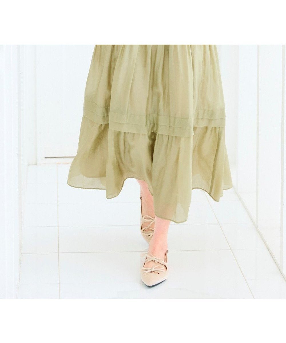 【フェルゥ/Feroux】の【洗える】タックデザインティアードスカート 人気、トレンドファッション・服の通販 founy(ファニー) 　ファッション　Fashion　レディースファッション　Fashion for Women　スカート　Skirts　ティアードスカート　Tiered Skirts　エアリー　Airy Texture　コンパクト　Compact, Small Size　シンプル　Simple, Minimal　ティアードスカート　Tiered Skirt, Flounced Skirt　フェミニン　Feminine, Girly　エレガント 上品　Elegant　夏　Summer　春　Spring　S/S・春夏　SS, Spring/Summer, Warm Season　洗える　Machine Washable　 other-1|ID: prp329100004850804 ipo3291000000035561951