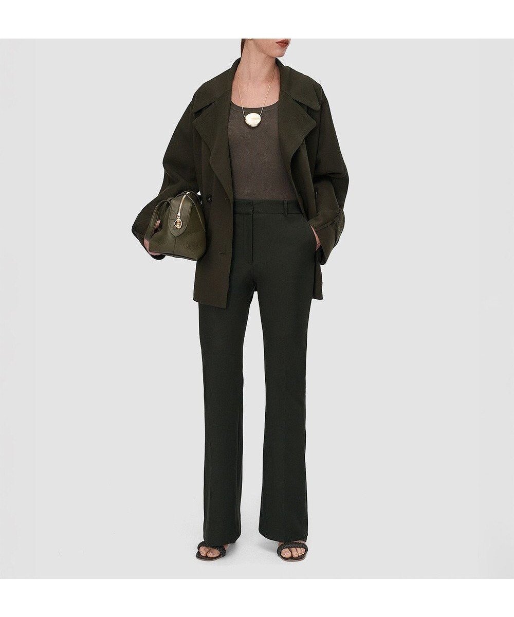 【ジョゼフ/JOSEPH】のギャバジンストレッチ TAFIRA インテリア・キッズ・メンズ・レディースファッション・服の通販 founy(ファニー) 　ファッション　Fashion　レディースファッション　Fashion for Women　パンツ　Pants & Trousers　なめらか　Smooth, Silky Texture　ストレッチ　Stretch, Stretchy Fabric　フィット　Fit, Slim Fit　フレア　Flare, Flared　モダン　Modern, Contemporary　夏　Summer　春　Spring　S/S・春夏　SS, Spring/Summer, Warm Season　Palm Leaf|ID: prp329100004850814 ipo3291000000035940290