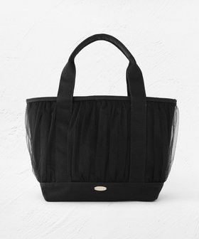 【トッカ/TOCCA】 GATHER TULLE TOTE キャンバストート人気、トレンドファッション・服の通販 founy(ファニー) ファッション Fashion レディースファッション Fashion for Women バッグ Bags 2026年 2026 シンプル Simple, Minimal チュール Tulip, Tulip Motif トレンド Trend, Trending Now フェミニン Feminine, Girly フォルム Silhouette, Form ポケット Pocket, Pocket Detail ビジネス 仕事 通勤 Business / Work / Commuting 夏 Summer S/S・春夏 SS, Spring/Summer, Warm Season 財布 Wallet, Purse |ID:prp329100004850819