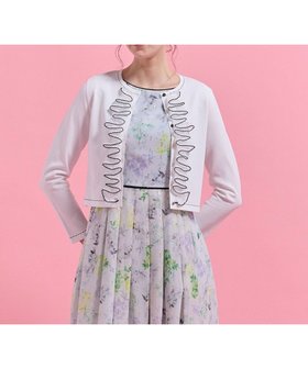 【トッカ/TOCCA】 FRILL UTOPIA カーディガン人気、トレンドファッション・服の通販 founy(ファニー) ファッション Fashion レディースファッション Fashion for Women トップス・カットソー Cut & Sew Tops カーディガン・羽織り Layered Style Cardigans カーディガン Cardigan, Knitwear コンパクト Compact, Small Size シンプル Simple, Minimal ドレス Dress, One-Piece パイピング Piping, Trim Design フリル Frill, Ruffle フロント Front, Front Design エレガント 上品 Elegant 夏 Summer S/S・春夏 SS, Spring/Summer, Warm Season A/W・秋冬 Autumn/Winter |ID:prp329100004850823