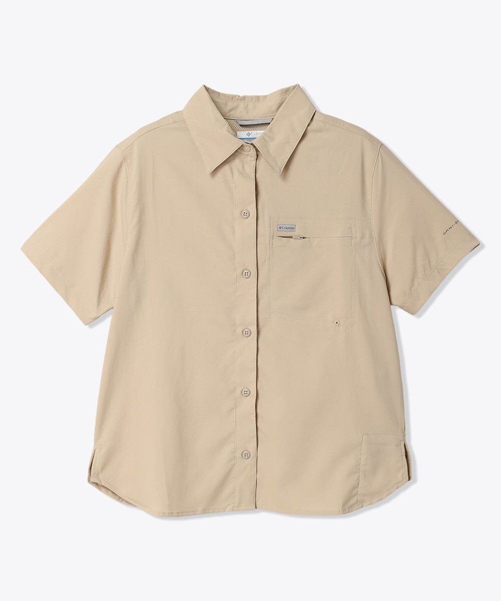 【コロンビア/Columbia】のColumbia/ シルバーリッジユーティリティIIショートスリーブシャツ /コロンビア インテリア・キッズ・メンズ・レディースファッション・服の通販 founy(ファニー) 　ファッション　Fashion　レディースファッション　Fashion for Women　トップス・カットソー　Cut & Sew Tops　シャツ・ブラウス・オフィスカジュアル　Elegant Blouses & Button-Ups　おすすめ　Recommended / Our Picks　シェイプ　Shape, Slim Fit　ポケット　Pocket, Pocket Detail　メッシュ　Mesh, Net Fabric　ラウンド　Round, Round Neck　夏　Summer　S/S・春夏　SS, Spring/Summer, Warm Season　A/W・秋冬　Autumn/Winter　Ancient Fossil|ID: prp329100004850825 ipo3291000000035562311