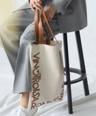 【23区/NIJYUSANKU】の【先行予約/Oggi掲載】VINGT-TROIS ロゴ トートバッグ キャメル系|ID: prp329100004850839 ipo3291000000035562516