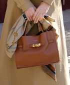 【23区/NIJYUSANKU】のVIOLAd ORO イタリアンWフェイスレザー トートバッグ キャメル系|ID: prp329100004850844 ipo3291000000035715248