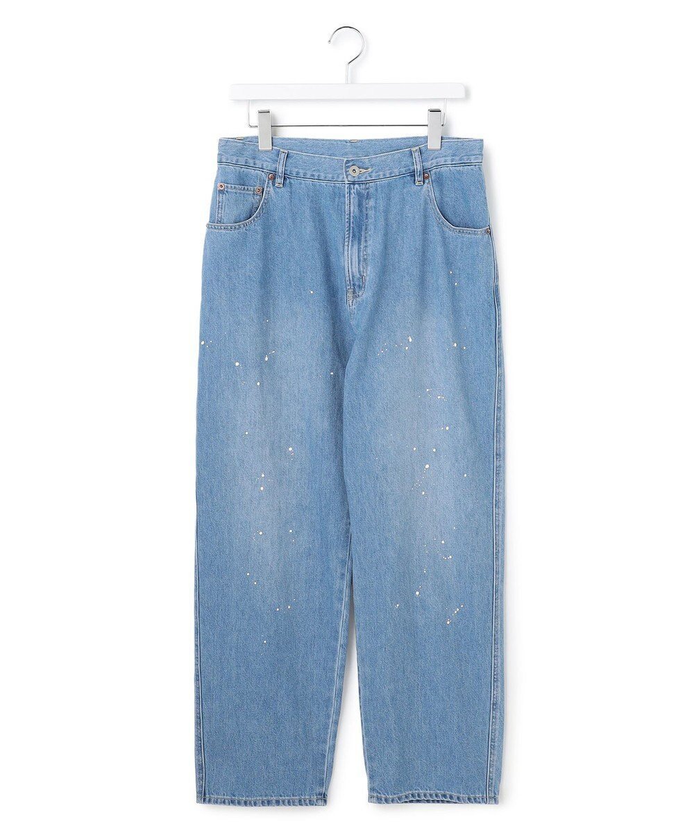 【ジェイプレスヨークストリート/J.PRESS YORK STREET】の【UNISEX】ライトオンス ワイドデニムパンツ インテリア・キッズ・メンズ・レディースファッション・服の通販 founy(ファニー) ファッション Fashion レディースファッション Fashion for Women パンツ Pants & Trousers デニムパンツ・ジーンズ・美脚デニム Denim Jeans & Pants ユニセックス Unisex, Genderless ジャケット Jacket, Outerwear スウェット / スエット Sweatshirt, Sweatwear デニム Denim, Jeans Material バランス Balance, Style Balance リラックス Relax, Relaxed Fit ワイド Wide, Wide Fit 夏 Summer 春 Spring S/S・春夏 SS, Spring/Summer, Warm Season ダルブルー系|ID: prp329100004850914 ipo3291000000035563615