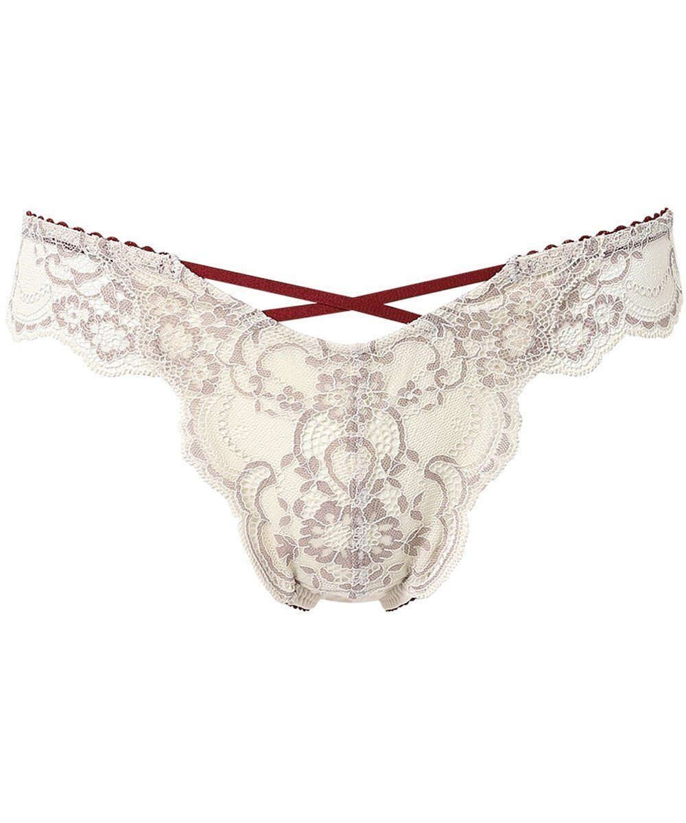 【ワコール/WACOAL】のTバック ショーツ 【重力ケアブラ】 BXB194とペア はきこみ丈あさめ バックのかぶりが広め ソング レディース PXB494 /ワコール インテリア・キッズ・メンズ・レディースファッション・服の通販 founy(ファニー) 　ファッション　Fashion　レディースファッション　Fashion for Women　バッグ　Bags　アンダー　Underwear Essentials　ショーツ　Shorts, Short Pants　トレンド　Trend, Trending Now　フォルム　Silhouette, Form　フロント　Front, Front Design　ブラジャー　Bra, Lingerie　プリント　Print, Printed Pattern　レース　Lace, Lace Fabric　ワイヤー　Wire, Wired Bra　人気　Popular, Best Seller　アイボリー|ID: prp329100004851025 ipo3291000000036280649