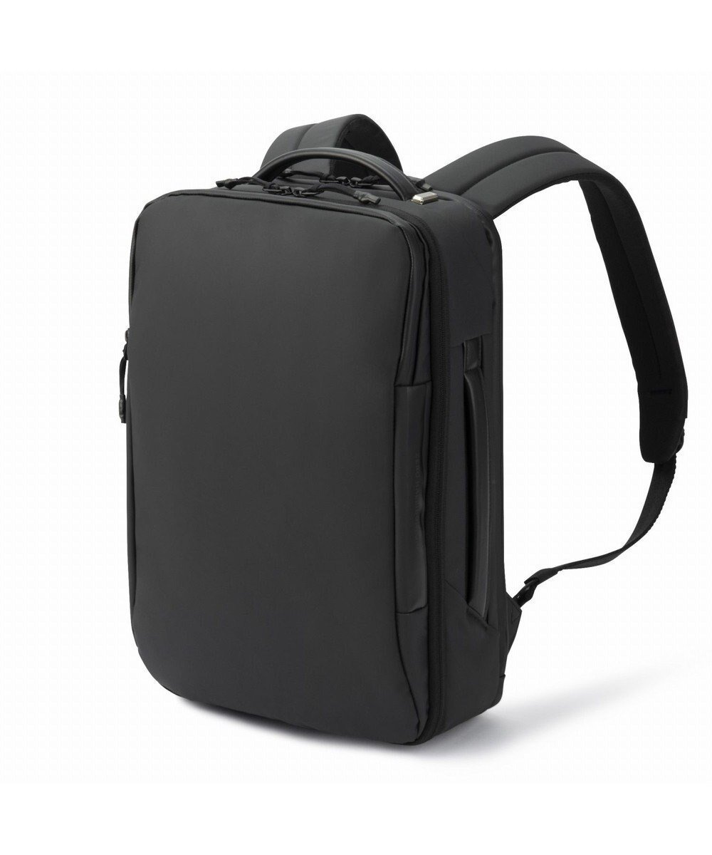 【ゼロハリバートン/ZERO HALLIBURTON / MEN】のZFB2 ビジネスリュック A4サイズ 13.3インチPC収納 81544 インテリア・キッズ・メンズ・レディースファッション・服の通販 founy(ファニー) 　ファッション　Fashion　メンズファッション　Fashion for Men　バッグ　Bags　キーホルダー　Keychain, Key Holder　ショルダー　Shoulder, Shoulder Strap　シンプル　Simple, Minimal　スマート　Smart, Elegant　スリーブ　Sleeve, Long Sleeve / Short Sleeve　セットアップ　Set-Up, Coordinated Outfit　フェイス　Face, Facial Design　ポケット　Pocket, Pocket Detail　メッシュ　Mesh, Net Fabric　リュック　Backpack, Rucksack　再入荷　Restock / Back in Stock　旅行　Travel　エレガント 上品　Elegant　ゴルフ　Golf　ビジネス 仕事 通勤　Business / Work / Commuting　ブラック|ID: prp329100004851041 ipo3291000000035567667