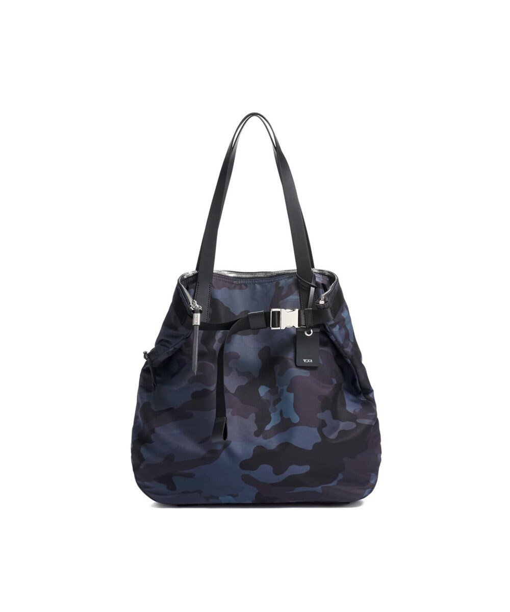 【トゥミ/TUMI】のレディス DEVOE 「ホープ」トート インテリア・キッズ・メンズ・レディースファッション・服の通販 founy(ファニー) 　ファッション　Fashion　レディースファッション　Fashion for Women　バッグ　Bags　アクセサリー　Fashion Accessories　ウォーター　Water　コレクション　Collection, Seasonal Line　チャーム　Charm, Pendant　トラベル　Travel, Travel Gear　ポケット　Pocket, Pocket Detail　マグネット　Magnet, Magnetic Closure　モダン　Modern, Contemporary　ラップ　Wrap, Wrap Design　ビジネス 仕事 通勤　Business / Work / Commuting　ネイビーカモフラージュ|ID: prp329100004851093 ipo3291000000035569238