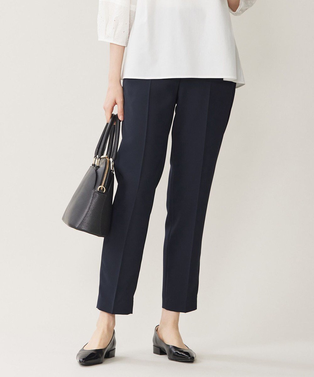 【自由区/JIYU-KU】の【セットアップ対応・UVカット・接触冷感・洗える】ライトストレッチテーパード パンツ インテリア・キッズ・メンズ・レディースファッション・服の通販 founy(ファニー) 　ファッション　Fashion　レディースファッション　Fashion for Women　セットアップ　Matching Sets　レディースパンツ・ボトムス　Pants & Trousers / Bottoms　おすすめ　Recommended / Our Picks　ウォッシャブル　Machine Washable　シンプル　Simple, Minimal　ジャケット　Jacket, Outerwear　ストレッチ　Stretch, Stretchy Fabric　セットアップ　Set-Up, Coordinated Outfit　夏　Summer　春　Spring　S/S・春夏　SS, Spring/Summer, Warm Season　洗える　Machine Washable　ネイビー|ID: prp329100004851112 ipo3291000000035570841