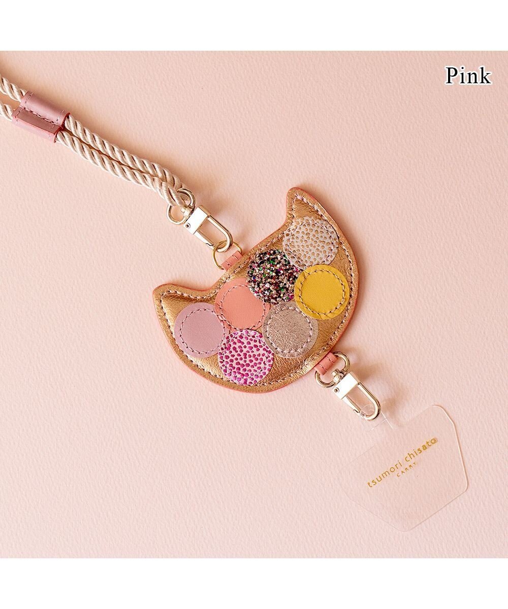 【ツモリチサト キャリー/tsumori chisato CARRY】の新マルチドット スマホ ショルダー ストラップ 人気、トレンドファッション・服の通販 founy(ファニー) 　ファッション　Fashion　レディースファッション　Fashion for Women　スポーツウェア　Functional & Stylish Sportswear　エナメル　Patent Leather　ショルダー　Shoulder, Shoulder Strap　スポーツ　Sports, Activewear　スマホ　Smartphone, Mobile Device　ドット　Polka Dot, Dot Pattern　ネコ　Cat, Feline Motif　パッチワーク　Patchwork, Mixed Fabric　プリント　Print, Printed Pattern　モバイル　Mobile, Smartphone　ラップ　Wrap, Wrap Design　人気　Popular, Best Seller　定番　Standard, Basic Item　 other-1|ID: prp329100004851150 ipo3291000000035572628