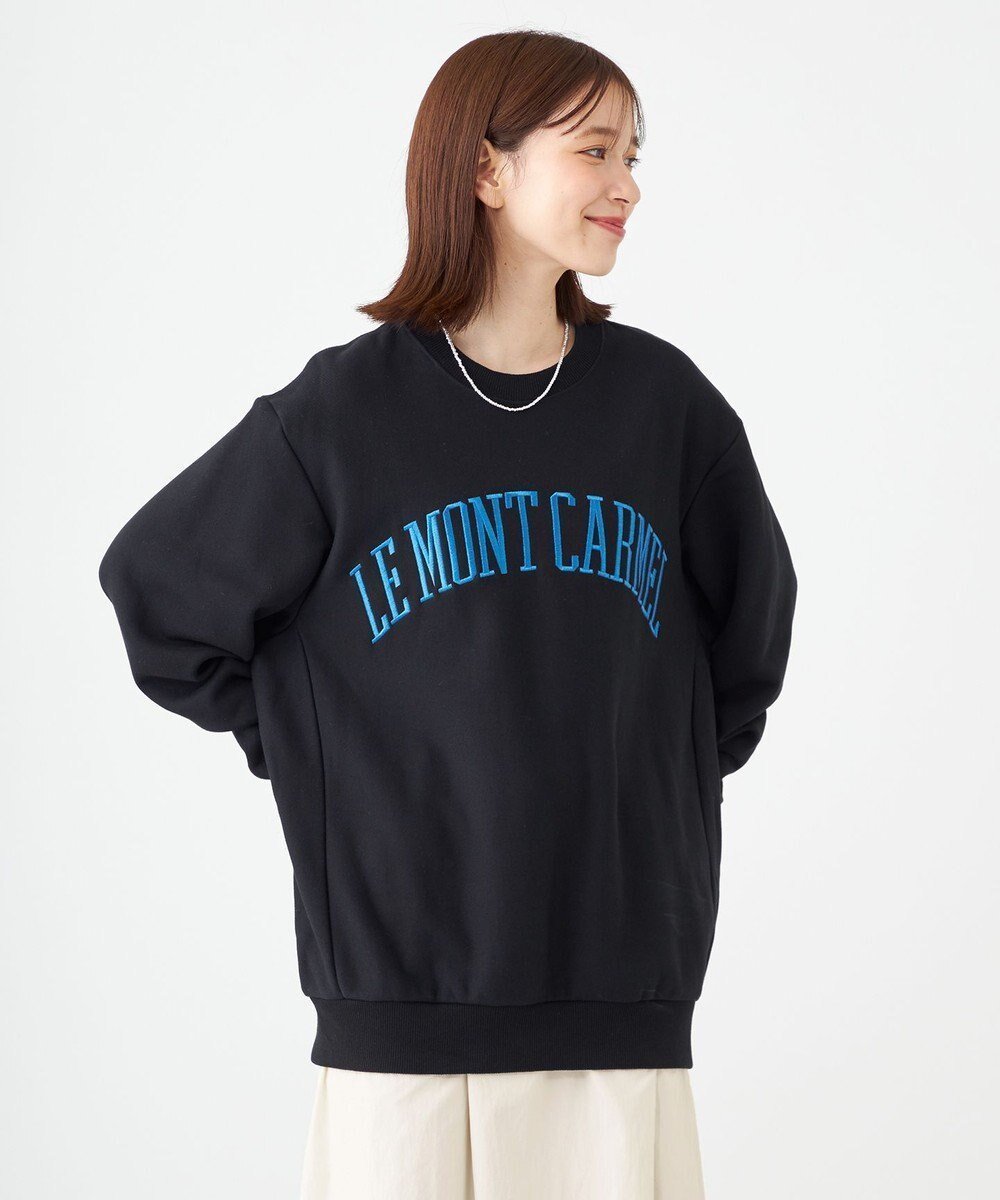 【シェアパーク/SHARE PARK】の【UNISEX】MVS裏毛クルーネックスウェット(S・Mサイズ) インテリア・キッズ・メンズ・レディースファッション・服の通販 founy(ファニー) 　ファッション　Fashion　レディースファッション　Fashion for Women　トップス・カットソー　Cut & Sew Tops　レディースパーカー・カジュアルフーディー　Casual Hoodies & Sweatshirts　スウェット・クルーネックトップス　Sweatshirts & Crewnecks / Relaxed Fit Sweat Tops　ユニセックス　Unisex, Genderless　スウェット / スエット　Sweatshirt, Sweatwear　A/W・秋冬　Autumn/Winter　ブラック|ID: prp329100004851158 ipo3291000000035572907