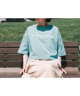 【シェアパーク/SHARE PARK】の【UVカット・吸水速乾・ストレッチ・軽量 】ロゴショートTシャツ(S・Mサイズ) 人気、トレンドファッション・服の通販 founy(ファニー) ファッション Fashion レディースファッション Fashion for Women トップス・カットソー Cut & Sew Tops シャツ・ブラウス・オフィスカジュアル Elegant Blouses & Button-Ups ロングTシャツ・Tシャツ Longline T-Shirts & Tees カットソー・ベーシックTシャツ Cut-and-Sewn Tops / Stretch Tees & Basics 春 Spring カットソー Cut and Sewn Top 吸水 Absorbent, Quick-Dry 軽量 Lightweight, Ultra Light ショート Short, Short Length シンプル Simple, Minimal ストレッチ Stretch, Stretchy Fabric トレンド Trend, Trending Now フランス France, French フロント Front, Front Design リラックス Relax, Relaxed Fit ワーク Workwear, Utility Style S/S・春夏 SS, Spring/Summer, Warm Season 再入荷 Restock / Back in Stock 夏 Summer |ID:prp329100004851176