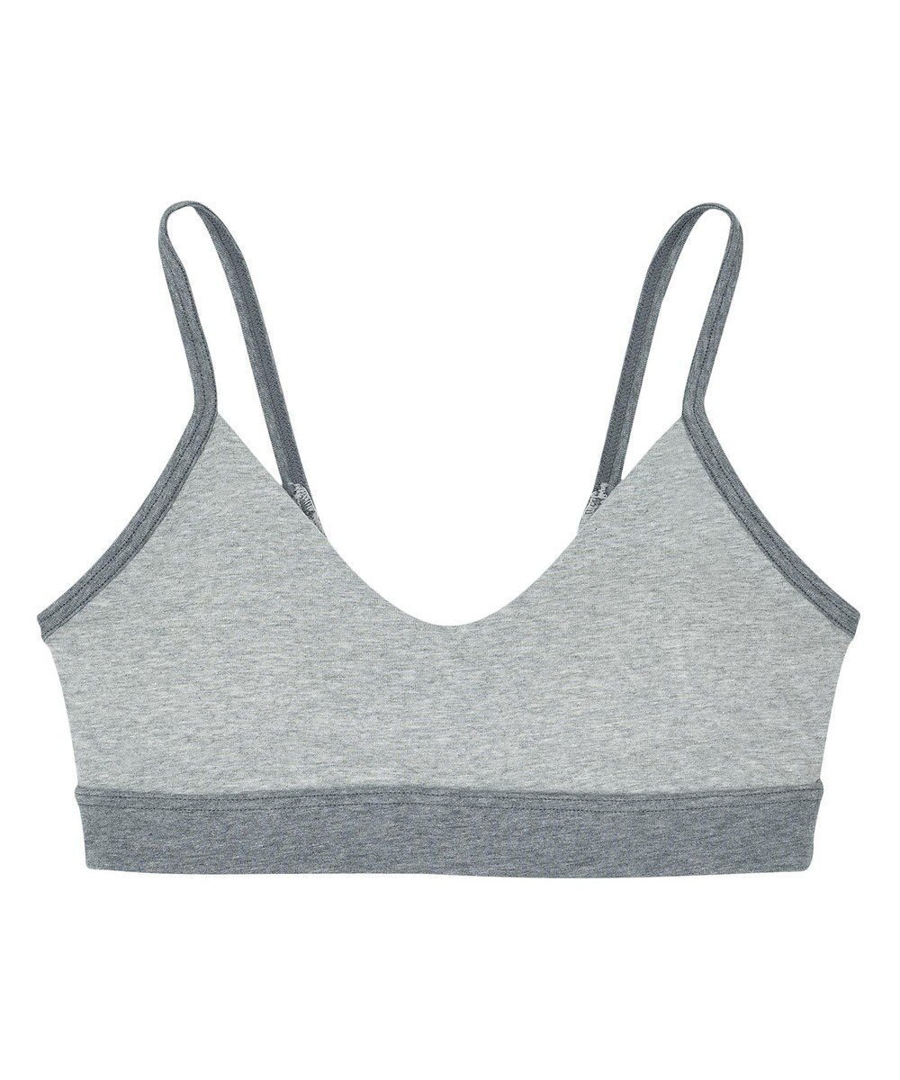 【ウンナナクール/une nana cool】の綿ベア天竺 カラーブロッキング ノンワイヤーブラジャー インテリア・キッズ・メンズ・レディースファッション・服の通販 founy(ファニー) 　ファッション　Fashion　レディースファッション　Fashion for Women　お家時間・ステイホーム　Stay Home / At Home　アンダー　Underwear Essentials　カッティング　Cutting Detail　ブラジャー　Bra, Lingerie　ブロッキング　Color Blocking, Panel Design　旅行　Travel　LG|ID: prp329100004851193 ipo3291000000035574792