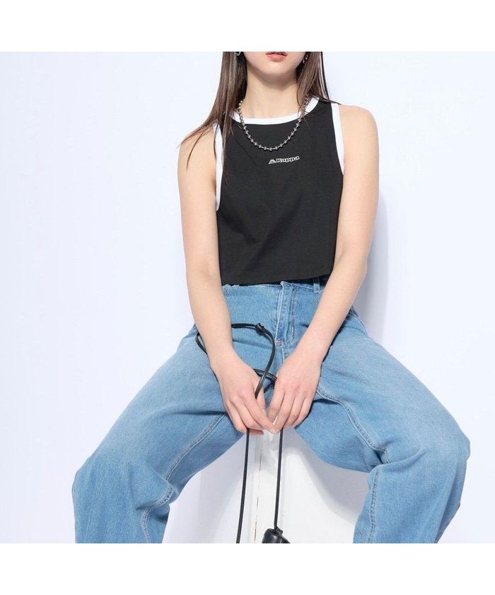 【その他のブランド/Other】の【Kappa】アメリカンスリーブ リブタンクトップ インテリア・キッズ・メンズ・レディースファッション・服の通販 founy(ファニー) https://founy.com/ ファッション Fashion レディースファッション Fashion for Women トップス・カットソー Cut & Sew Tops アメリカン American Style イタリア Italy 春 Spring サッカー Seersucker, Summer Fabric ショート Short, Short Length シンプル Simple, Minimal スタイリッシュ Stylish, Fashionable スポーツ Sports, Activewear スリーブ Sleeve, Long Sleeve / Short Sleeve タンク Tank Top, Sleeveless Top 人気 Popular, Best Seller フィット Fit, Slim Fit S/S・春夏 SS, Spring/Summer, Warm Season 夏 Summer |ID: prp329100004851199 ipo3291000000036301950