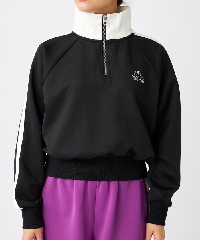 【その他のブランド/Other】の【Kappa】ハーフジップ ジャージトラックジャケット インテリア・キッズ・メンズ・レディースファッション・服の通販 founy(ファニー) https://founy.com/ ファッション Fashion レディースファッション Fashion for Women アウター Coat / Outerwear Collection レディースジャケット・軽アウター Jackets ブルゾンジャケット・スポーティアウター Blouson Jackets イタリア Italy サッカー Seersucker, Summer Fabric ジップ Zip, Zipper ジャケット Jacket, Outerwear スタイリッシュ Stylish, Fashionable スポーツ Sports, Activewear トレンド Trend, Trending Now ブルゾン Blouson, Bomber Jacket 人気 Popular, Best Seller 夏 Summer 春 Spring S/S・春夏 SS, Spring/Summer, Warm Season |ID: prp329100004851204 ipo3291000000035574833