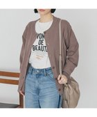 【アメリカンホリック/AMERICAN HOLIC】のクルーネックニットカーディガン Gray Beige|ID: prp329100004851214 ipo3291000000035574875
