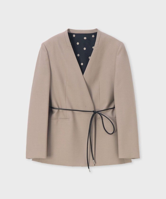 【ポール スミス/Paul Smith】のトロピカル ウール ノーカラージャケット インテリア・キッズ・メンズ・レディースファッション・服の通販 founy(ファニー) https://founy.com/ ファッション Fashion レディースファッション Fashion for Women アウター Coat / Outerwear Collection レディースジャケット・軽アウター Jackets ノーカラージャケット / シンプル上品コーデ Collarless Jackets おすすめ Recommended / Our Picks エレガント 上品 Elegant オケージョン Occasion Wear ジャケット Jacket, Outerwear スカーフ Scarf, Neckwear 夏 Summer S/S・春夏 SS, Spring/Summer, Warm Season A/W・秋冬 Autumn/Winter |ID: prp329100004851216 ipo3291000000035574881