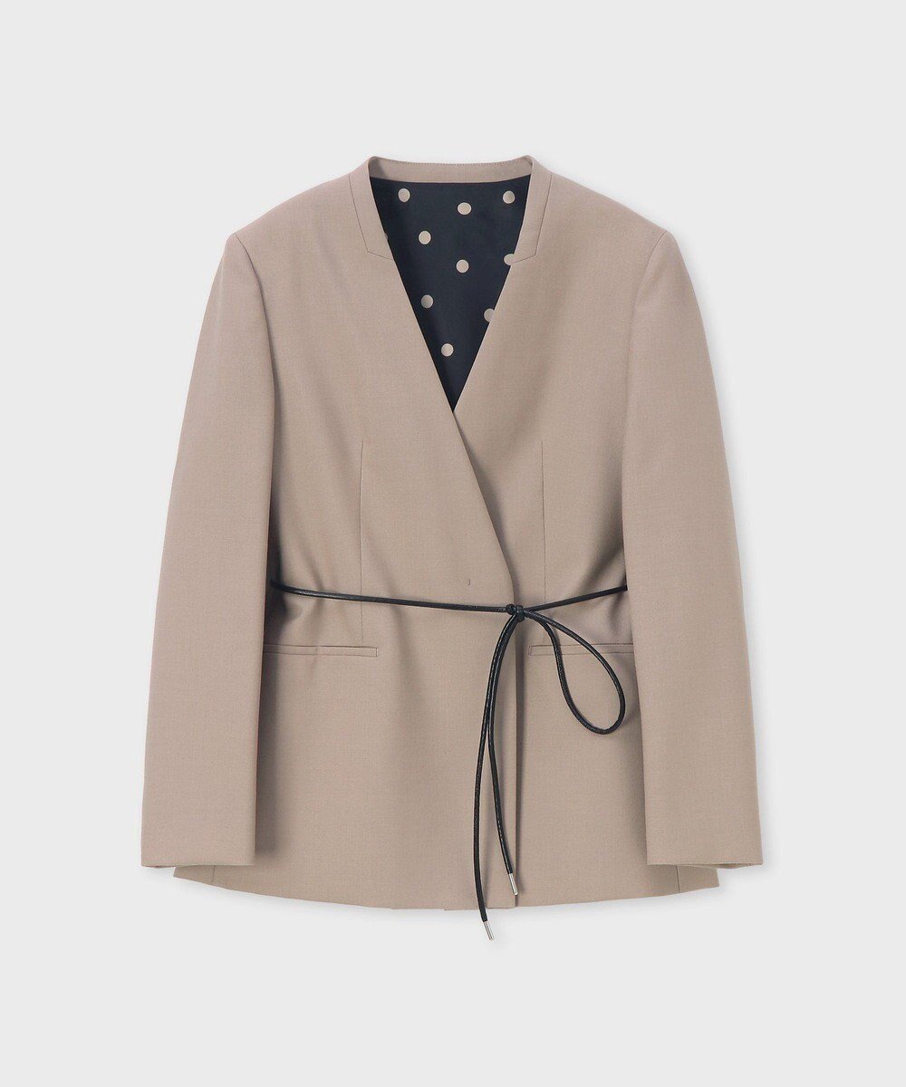 【ポール スミス/Paul Smith】のトロピカル ウール ノーカラージャケット 人気、トレンドファッション・服の通販 founy(ファニー) 　ファッション　Fashion　レディースファッション　Fashion for Women　アウター　Coat / Outerwear Collection　レディースジャケット・軽アウター　Jackets　ノーカラージャケット / シンプル上品コーデ　Collarless Jackets　おすすめ　Recommended / Our Picks　エレガント 上品　Elegant　オケージョン　Occasion Wear　ジャケット　Jacket, Outerwear　スカーフ　Scarf, Neckwear　夏　Summer　S/S・春夏　SS, Spring/Summer, Warm Season　A/W・秋冬　Autumn/Winter　 other-1|ID: prp329100004851216 ipo3291000000035574881