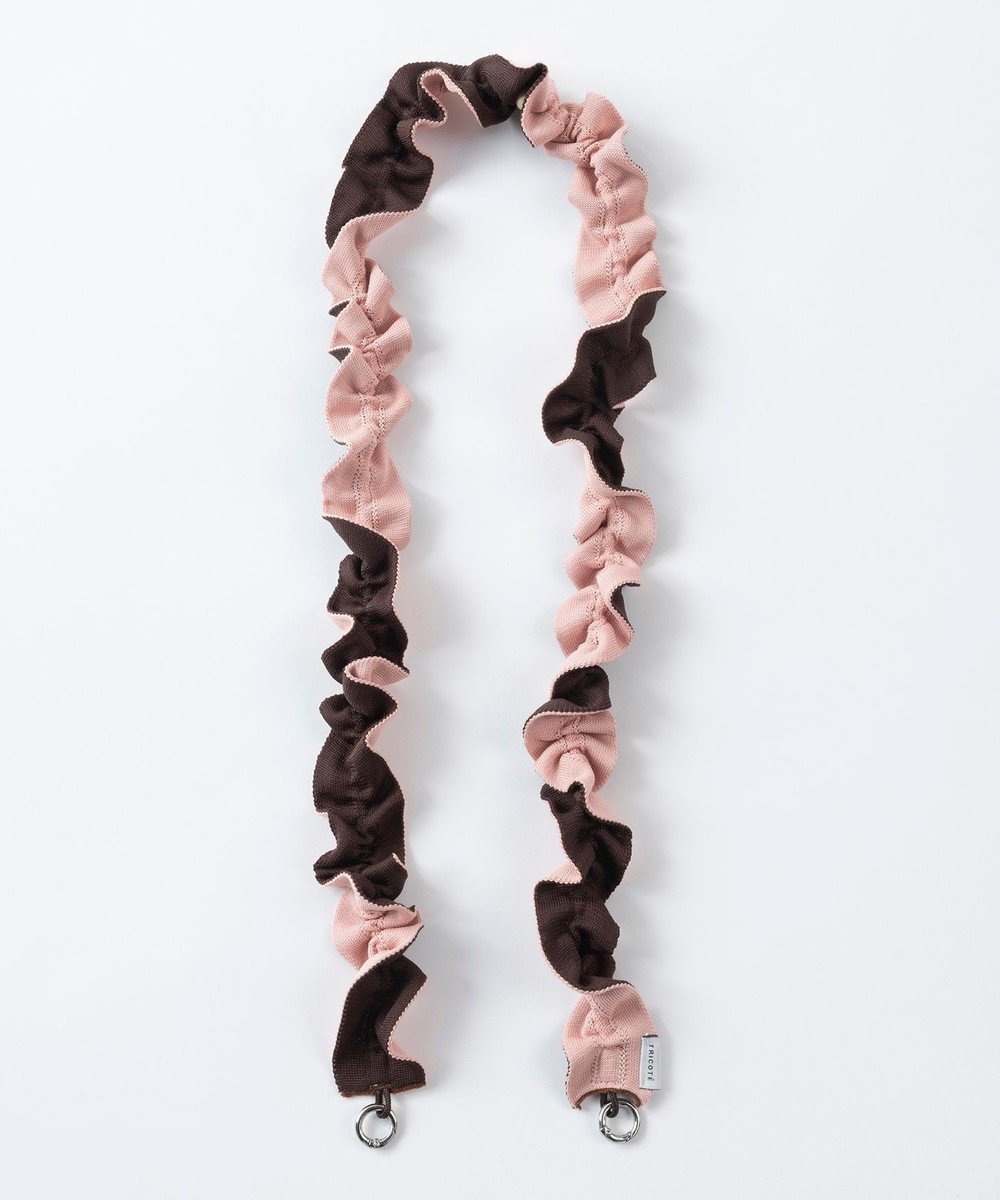 【トリコテ/Tricote】の【調節可能】ニットギャザーショルダーベルト インテリア・キッズ・メンズ・レディースファッション・服の通販 founy(ファニー) 　ファッション　Fashion　レディースファッション　Fashion for Women　トップス・カットソー　Cut & Sew Tops　ニット　Knit Tops & Sweaters　ベルト&ウエストマーク　Belts & Waist Accessories　おすすめ　Recommended / Our Picks　アクセサリー　Fashion Accessories　ギャザー　Gathered, Ruffled　ショルダー　Shoulder, Shoulder Strap　タンブラー　Tumbler, Travel Mug　フリル　Frill, Ruffle　ベーシック　Basic, Essential　軽量　Lightweight, Ultra Light　87BROWN|ID: prp329100004851230 ipo3291000000035575000