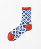 【トリコテ/Tricote】のシアーモザイクタイルソックス 90WHITE|ID: prp329100004851232 ipo3291000000035575006