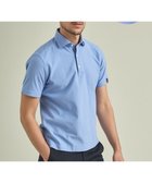 【五大陸/gotairiku / MEN】の3年連続売上NO1【仕事で着られる】キレイめ 鹿の子ビズポロシャツ サックスブルー系|ID: prp329100004851678 ipo3291000000035601284