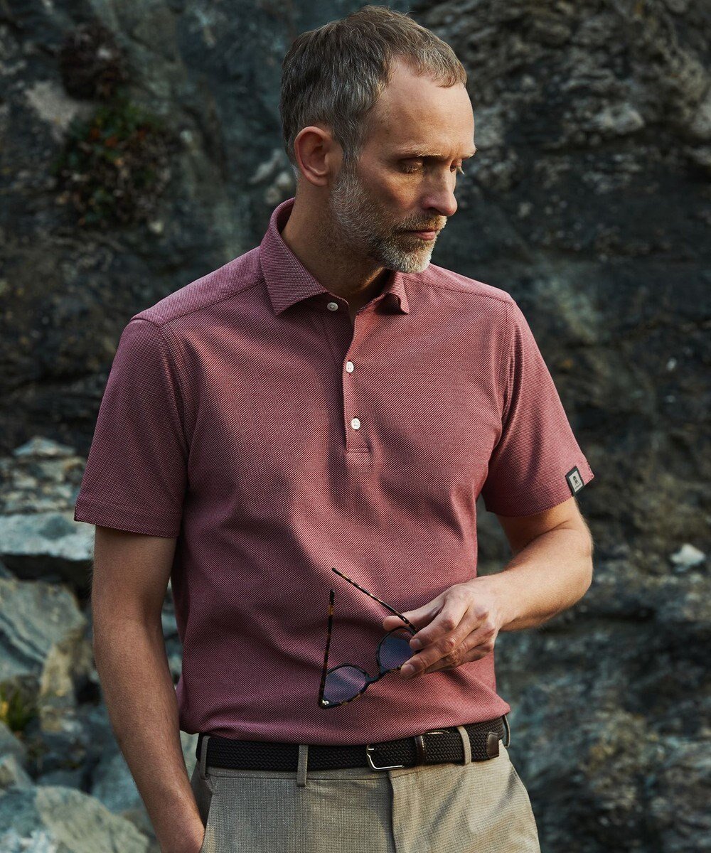 【五大陸/gotairiku / MEN】の3年連続売上NO1【仕事で着られる】キレイめ 鹿の子ビズポロシャツ インテリア・キッズ・メンズ・レディースファッション・服の通販 founy(ファニー) 　ファッション　Fashion　メンズファッション　Fashion for Men　トップス・カットソー　Cut & Sew Tops　メンズシャツ　Shirts　ポロシャツ / きれいめカジュアルスタイル　Polo Shirts　イタリア　Italy　春　Spring　吸水　Absorbent, Quick-Dry　鹿の子　Piqué, Kanoko Fabric　シェイプ　Shape, Slim Fit　シンプル　Simple, Minimal　ジャケット　Jacket, Outerwear　ストレッチ　Stretch, Stretchy Fabric　ドレス　Dress, One-Piece　定番　Standard, Basic Item　人気　Popular, Best Seller　ベーシック　Basic, Essential　ポロシャツ　Polo Shirt, Collared Tee　ワイド　Wide, Wide Fit　S/S・春夏　SS, Spring/Summer, Warm Season　夏　Summer　エレガント 上品　Elegant　ビジネス 仕事 通勤　Business / Work / Commuting　ワイン系|ID: prp329100004851678 ipo3291000000035601286