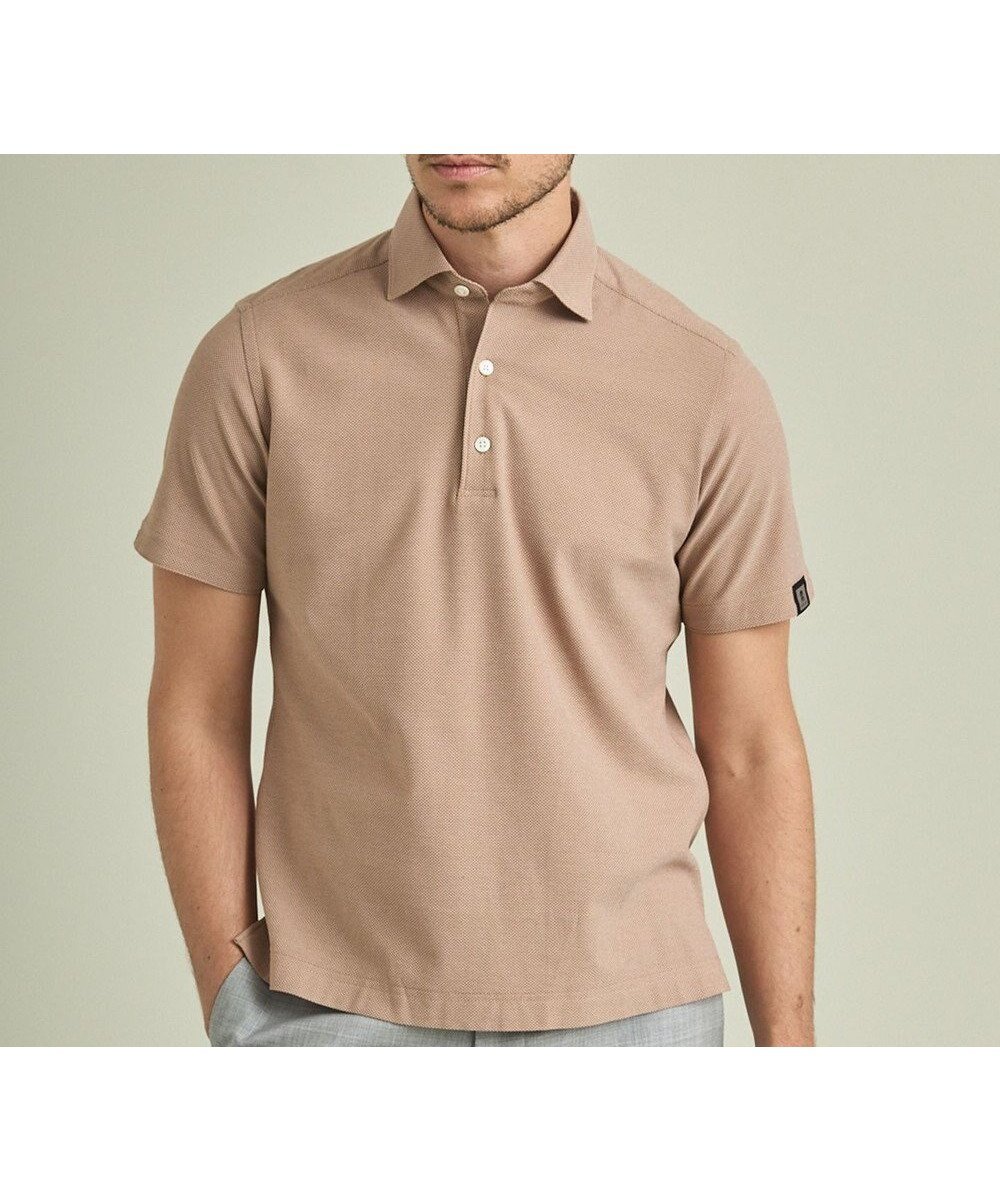 【五大陸/gotairiku / MEN】の3年連続売上NO1【仕事で着られる】キレイめ 鹿の子ビズポロシャツ インテリア・キッズ・メンズ・レディースファッション・服の通販 founy(ファニー) 　ファッション　Fashion　メンズファッション　Fashion for Men　トップス・カットソー　Cut & Sew Tops　メンズシャツ　Shirts　ポロシャツ / きれいめカジュアルスタイル　Polo Shirts　イタリア　Italy　春　Spring　吸水　Absorbent, Quick-Dry　鹿の子　Piqué, Kanoko Fabric　シェイプ　Shape, Slim Fit　シンプル　Simple, Minimal　ジャケット　Jacket, Outerwear　ストレッチ　Stretch, Stretchy Fabric　ドレス　Dress, One-Piece　定番　Standard, Basic Item　人気　Popular, Best Seller　ベーシック　Basic, Essential　ポロシャツ　Polo Shirt, Collared Tee　ワイド　Wide, Wide Fit　S/S・春夏　SS, Spring/Summer, Warm Season　夏　Summer　エレガント 上品　Elegant　ビジネス 仕事 通勤　Business / Work / Commuting　オレンジ系|ID: prp329100004851678 ipo3291000000035601288