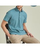 【五大陸/gotairiku / MEN】の3年連続売上NO1【仕事で着られる】キレイめ 鹿の子ビズポロシャツ ピーコックグリーン系|ID: prp329100004851678 ipo3291000000035601296