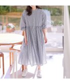 【エニー/ANY】の【ペチコート付】ギャザーシャツワンピース ブルーストライプ|ID: prp329100004851799 ipo3291000000035604404