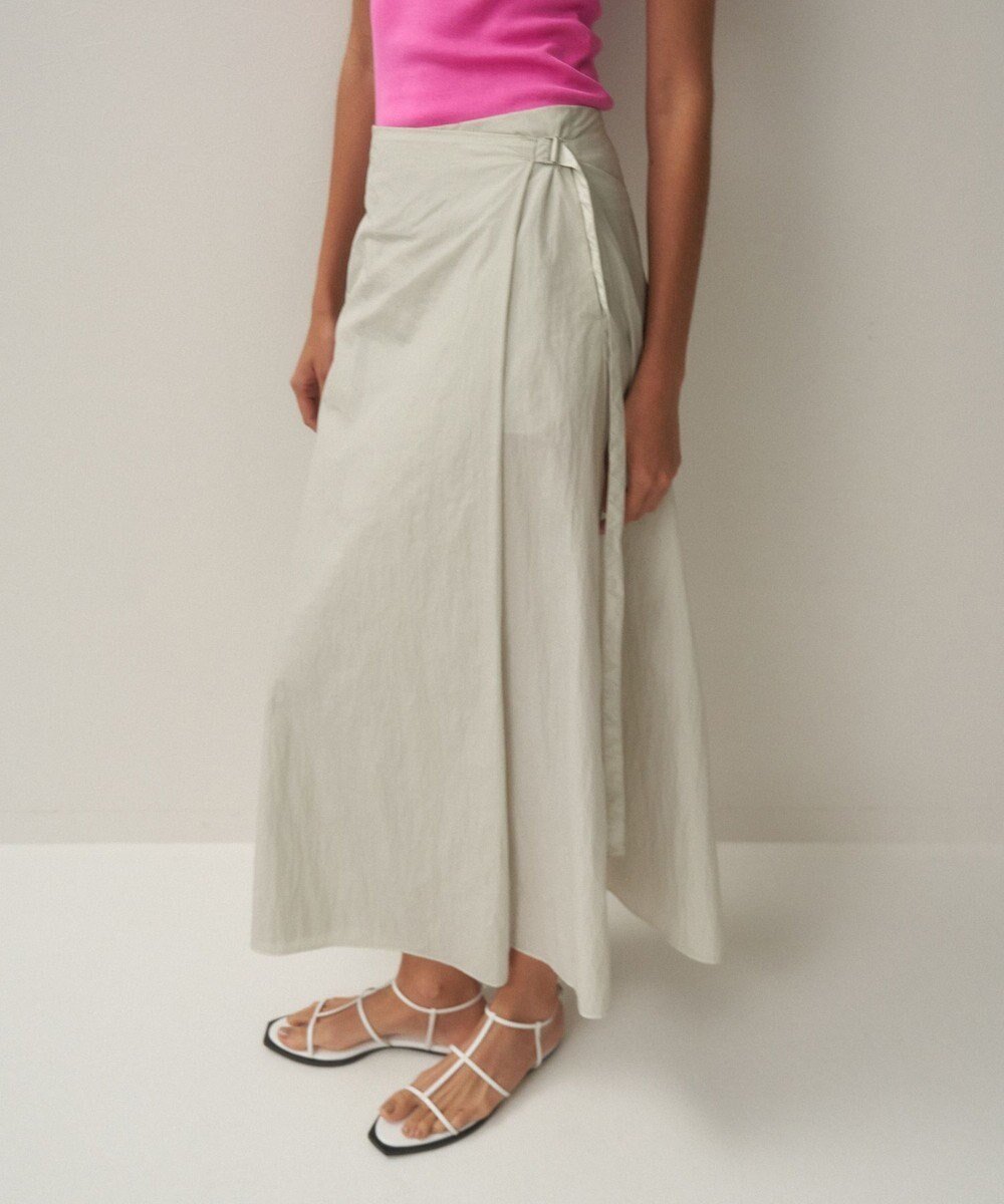 【エイトン/ATON】のHAND DYED NYLON ラップスカート 人気、トレンドファッション・服の通販 founy(ファニー) 　ファッション　Fashion　レディースファッション　Fashion for Women　スカート　Skirts　ユニセックス　Unisex, Genderless　フレア　Flare, Flared　ラップ　Wrap, Wrap Design　夏　Summer　春　Spring　S/S・春夏　SS, Spring/Summer, Warm Season　 other-1|ID: prp329100004851971 ipo3291000000035613961