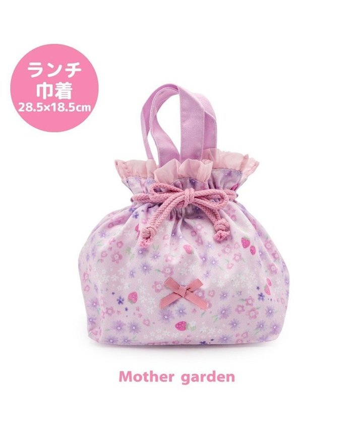 【マザーガーデン/Mother garden / KIDS】のマザーガーデン 野いちご ランチ巾着 《小花いちご柄》 インテリア・キッズ・メンズ・レディースファッション・服の通販 founy(ファニー) https://founy.com/ ファッション Fashion キッズファッション Fashion for Kids ガーデン Garden, Gardening ポーチ Pouch, Small Case 入学式 Entrance Ceremony 巾着 Drawstring Bag, Kinchaku |ID: prp329100004851985 ipo3291000000035614623