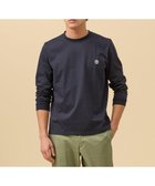 【ジェイ プレス/J.PRESS / MEN】のオーバルワンポイント ロングスリーブ Tシャツ ネイビー系|ID: prp329100004851991 ipo3291000000035614881