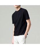 【ジェイ プレス/J.PRESS / MEN】の汗ばむ夏の最適解Tシャツ【UVカット / 接触冷感 】【J.PRESS PREMIUM JERSEY】無地コットン Tシャツ ブラック系|ID: prp329100004851993 ipo3291000000035614936