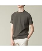 【ジェイ プレス/J.PRESS / MEN】の汗ばむ夏の最適解Tシャツ【UVカット / 接触冷感 】【J.PRESS PREMIUM JERSEY】無地コットン Tシャツ ダークグリーン系|ID: prp329100004851993 ipo3291000000035614949