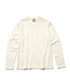 【ジェイ プレス/J.PRESS / MEN】のオンでもオフでも品よく快適に【UVカット / 接触冷感 / 吸水速乾】【J.PRESS PREMIUM JERSEY】無地 ロングスリーブTシャツ ホワイト系|ID: prp329100004851998 ipo3291000000035614989
