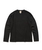 【ジェイ プレス/J.PRESS / MEN】のオンでもオフでも品よく快適に【UVカット / 接触冷感 / 吸水速乾】【J.PRESS PREMIUM JERSEY】無地 ロングスリーブTシャツ ブラック系|ID: prp329100004851998 ipo3291000000035614991