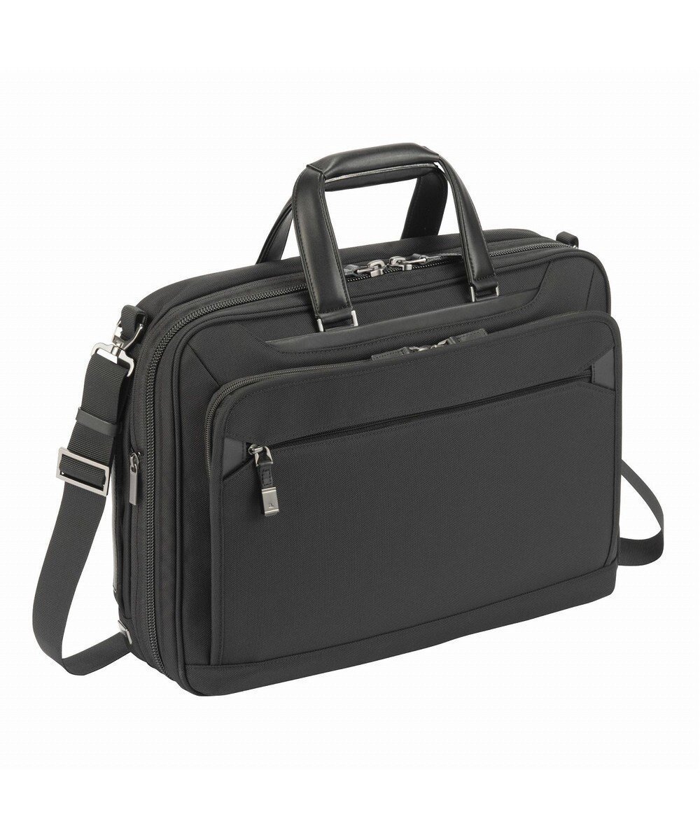 【エース バッグズ アンド ラゲッジ/ACE BAGS & LUGGAGE / MEN】のace. EVL-4.0 ビジネスバッグ 16L 68303 インテリア・キッズ・メンズ・レディースファッション・服の通販 founy(ファニー) 　ファッション　Fashion　メンズファッション　Fashion for Men　バッグ　Bags　キーホルダー　Keychain, Key Holder　吸水　Absorbent, Quick-Dry　抗菌　Antibacterial, Bacteria-Resistant　ショルダー　Shoulder, Shoulder Strap　スリーブ　Sleeve, Long Sleeve / Short Sleeve　セットアップ　Set-Up, Coordinated Outfit　フィット　Fit, Slim Fit　ベーシック　Basic, Essential　ポケット　Pocket, Pocket Detail　メッシュ　Mesh, Net Fabric　メンズ　Men's, Menswear　スーツケース キャリーケース　Suitcase / Carry Case　ビジネス 仕事 通勤　Business / Work / Commuting　ブラック|ID: prp329100004851999 ipo3291000000035615027