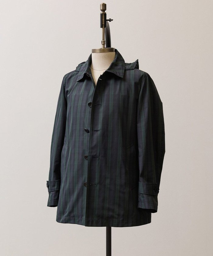 【ジェイ プレス/J.PRESS / MEN】の【オンオフ兼用 / ストレッチ / 撥水】トリコット3レイヤーバルマカンショートコート / フードデタッチャブル インテリア・キッズ・メンズ・レディースファッション・服の通販 founy(ファニー) https://founy.com/ ファッション Fashion メンズファッション Fashion for Men アウター Men's Coats Outerwear 春 Spring 軽量 Lightweight, Ultra Light ショート Short, Short Length ジャケット Jacket, Outerwear ストレッチ Stretch, Stretchy Fabric スーツ Suit, Formalwear デニム Denim, Jeans Material フィット Fit, Slim Fit ボックス Boxy, Box Shape モダン Modern, Contemporary リラックス Relax, Relaxed Fit S/S・春夏 SS, Spring/Summer, Warm Season 夏 Summer エレガント 上品 Elegant ビジネス 仕事 通勤 Business / Work / Commuting |ID: prp329100004852002 ipo3291000000035615126