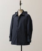 【ジェイ プレス/J.PRESS / MEN】の【オンオフ兼用 / ストレッチ / 撥水】トリコット3レイヤーバルマカンショートコート / フードデタッチャブル ネイビー系|ID: prp329100004852002 ipo3291000000035615132
