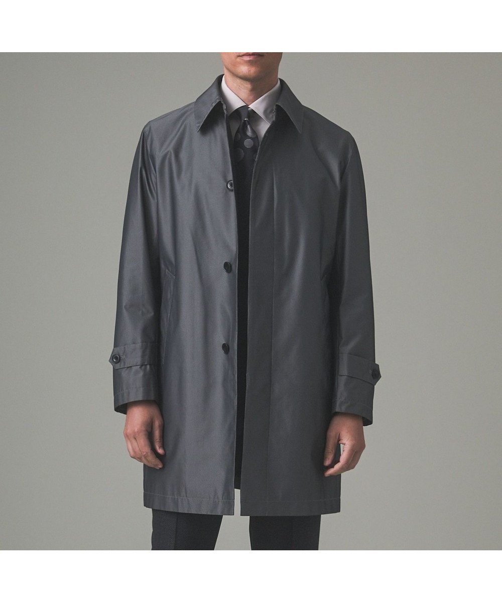 【五大陸/gotairiku / MEN】の【防水/軽量/シワになりにくい】ラスタードビーメモリーラミネーションコート_ ステンカラー(24年モデル) インテリア・キッズ・メンズ・レディースファッション・服の通販 founy(ファニー) ファッション Fashion メンズファッション Fashion for Men アウター Men's Coats Outerwear インナー Innerwear シンプル Simple, Minimal ジャケット Jacket, Outerwear ダウン Down, Puffer ビジネス 仕事 通勤 Business / Work / Commuting 冬 Winter / This Winter 定番 Standard, Basic Item 春 Spring A/W・秋冬 Autumn/Winter 軽量 Lightweight, Ultra Light グレー系8|ID: prp329100004852003 ipo3291000000035615144