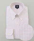【ジェイ プレス/J.PRESS / MEN】の【PREMIUM PLEATS / 形態安定】スーピマコットンファンシーチェック ドレスシャツ / B.D. ピンク系3|ID: prp329100004852005 ipo3291000000035615175